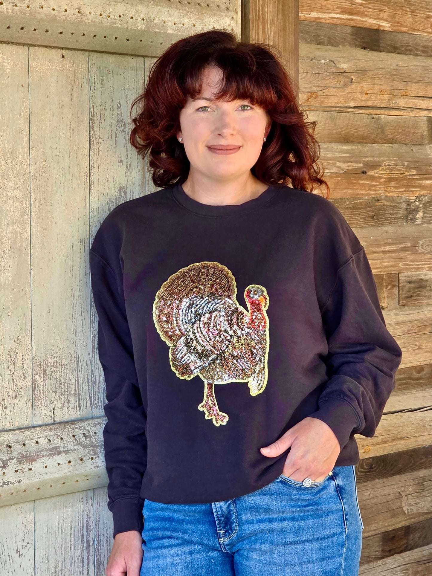 Turkey Sequins Sweatshirt