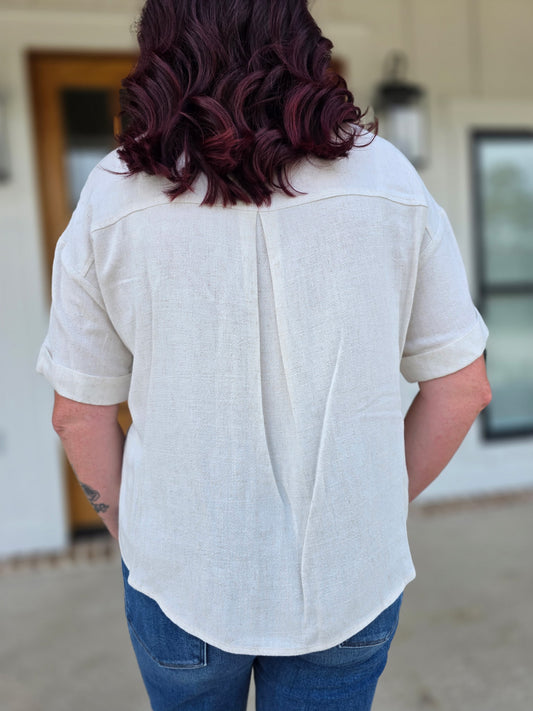 Sweet Lovely Linen Shirt