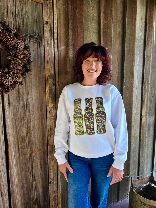 Duck Call Sequins Sweatshirt