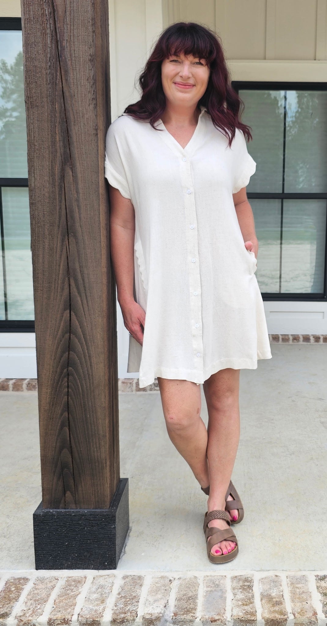 Umgee Linen Dress