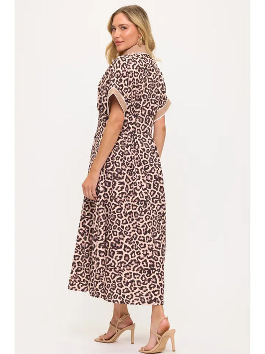 Benson River Cheetah Dress